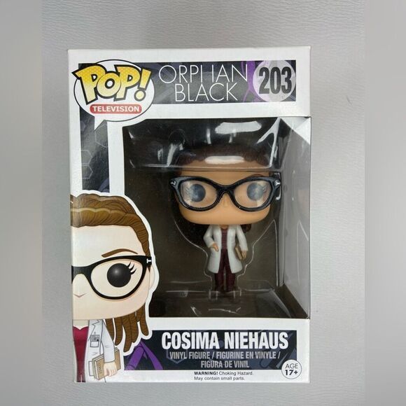 NWB Funko Pop! Vinyl: Orphan Black - Cosima Niehaus #203 - Picture 3 of 9